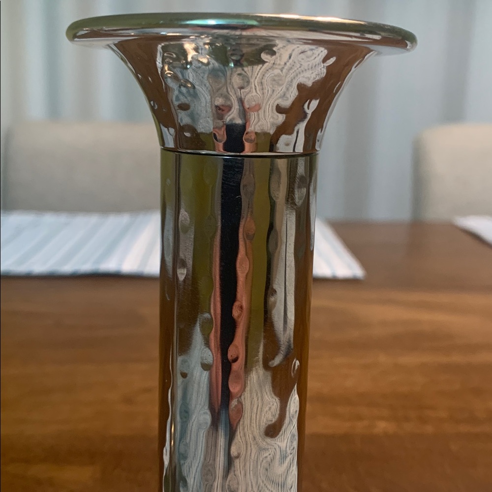 Vintage Hammered Candlesticks - Picture 7 of 7